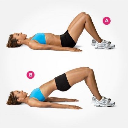 подъём таза