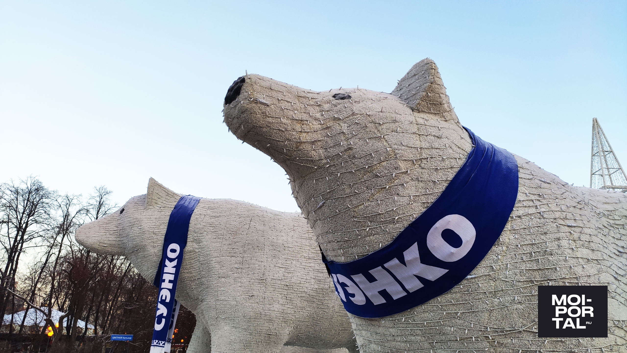 На Цветной бульвар вернулись белые медведи