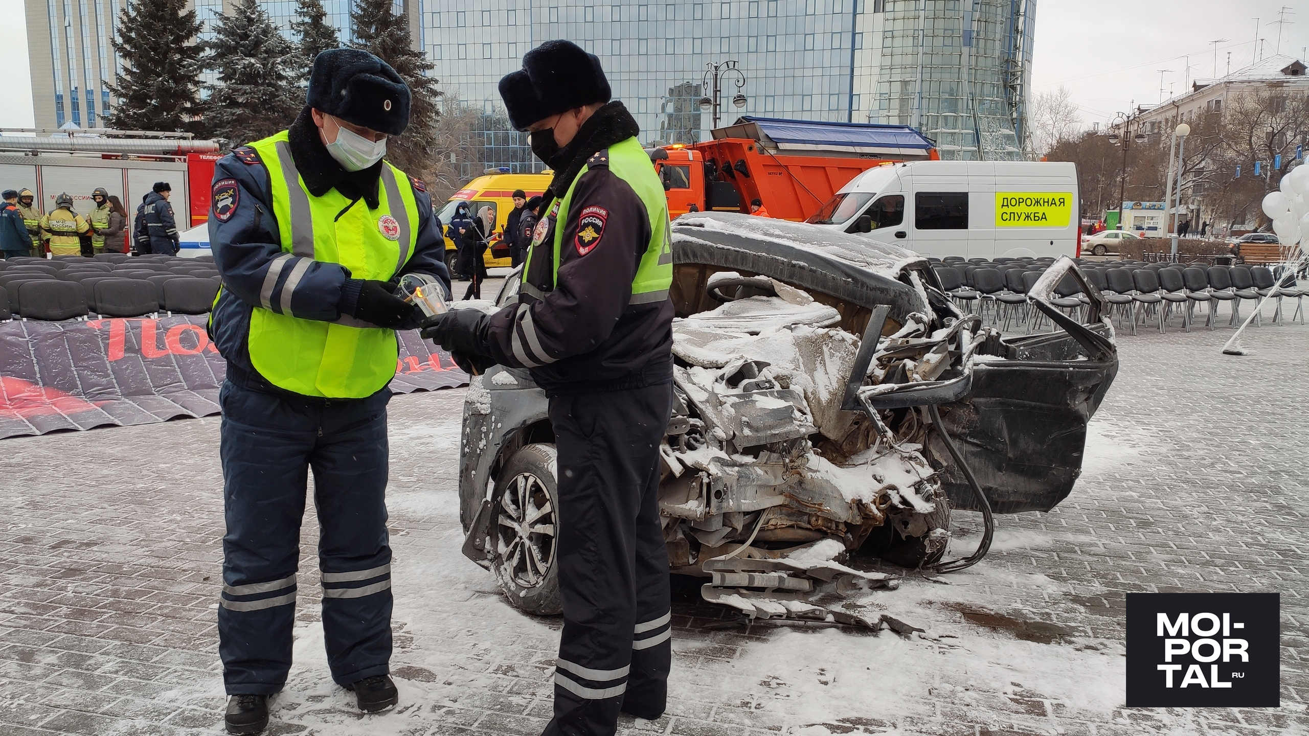 В Тюмени почтили память 160 погибших при ДТП