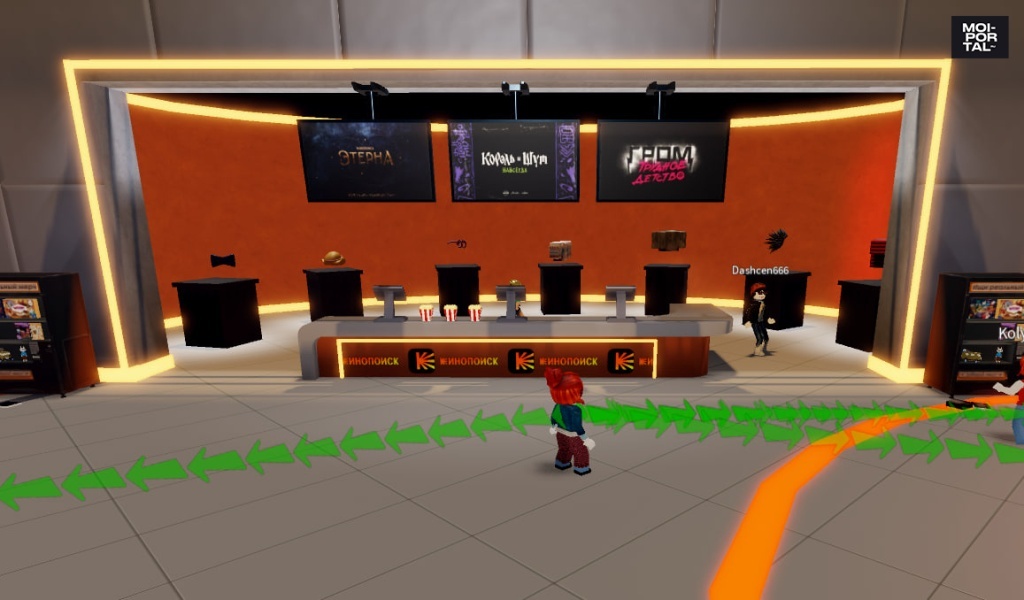 «Кинопоиск» запустил сервер с мини-играми в Roblox «Кинопоиск» запустил сервер с мини-играми в Roblox