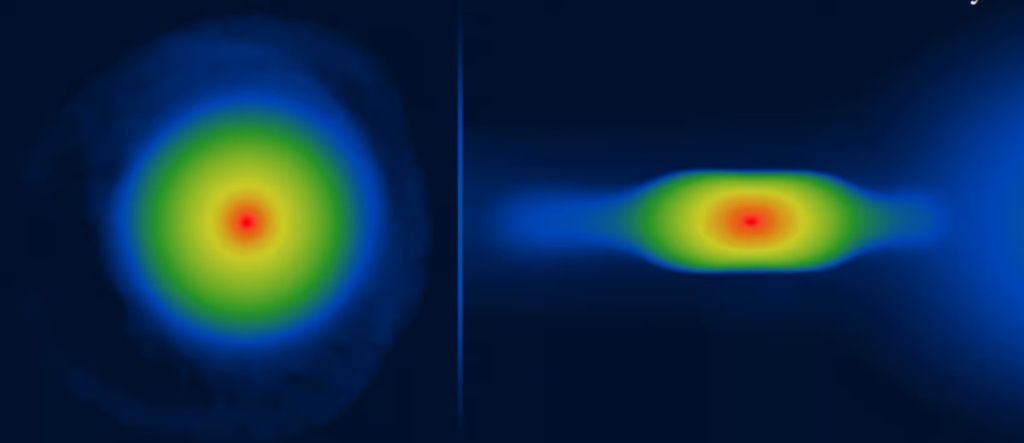 Ученые сделали модель плоской Земли на ранних стадия ее формирования