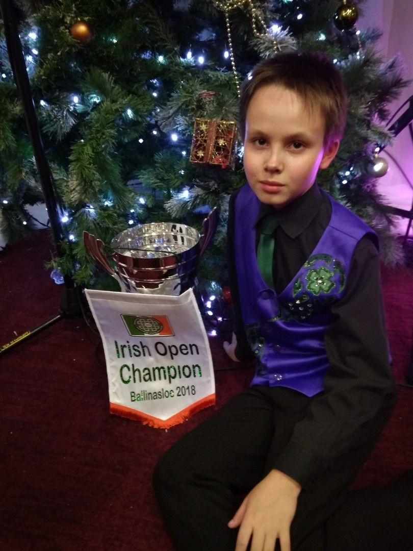 Юный тюменец стал чемпионом по ирландским танцам 2018