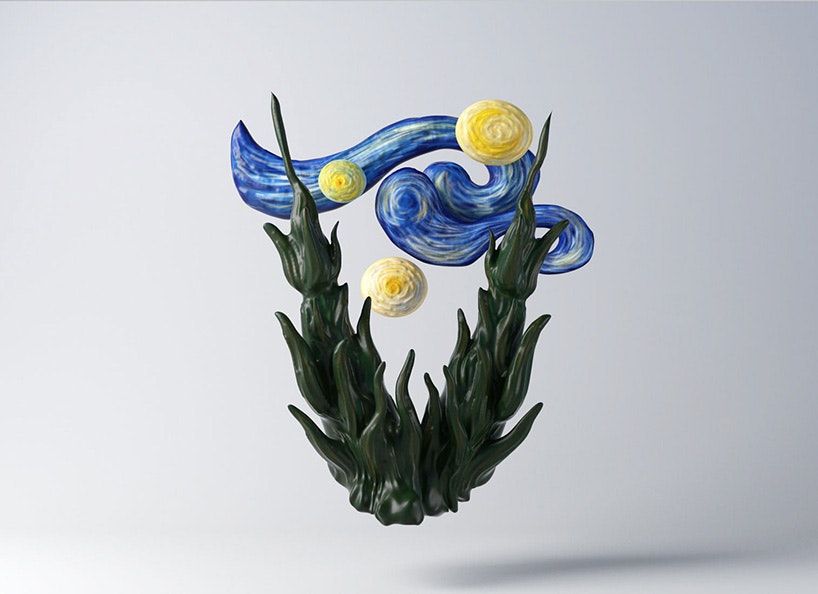 Испанская студия создала шрифт в стилистике известных произведений искусства