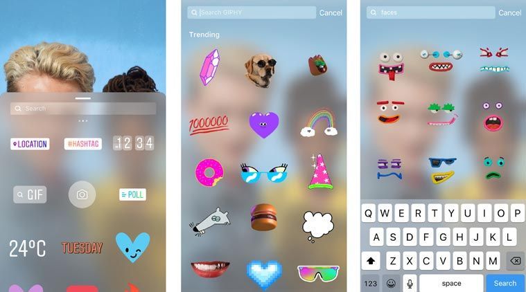 В Instagram Stories появилась функция GIF-анимации